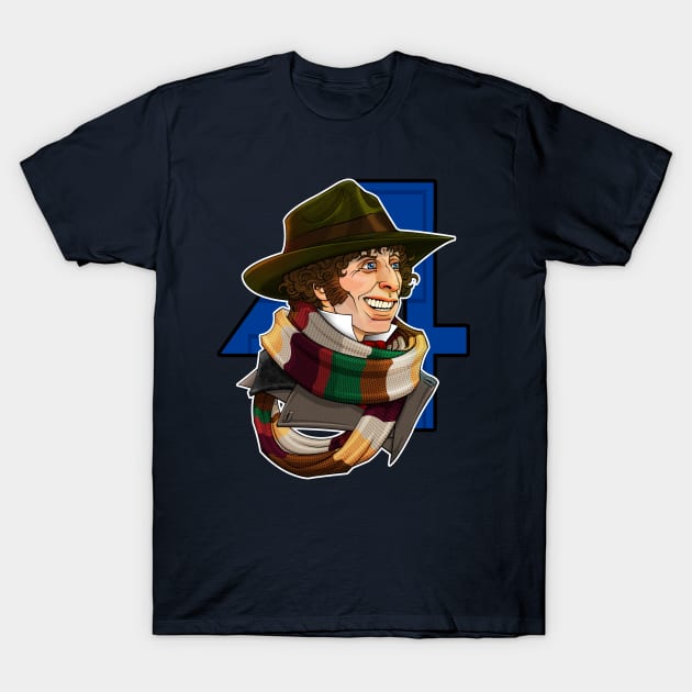 The Fourth Doctor T-Shirt by RoguePlanets